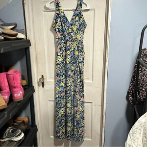 41 Hawthorn Woman's Halena Faux Wrap Maxi Dress Size Small